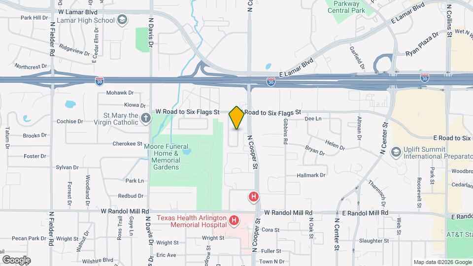 1410 Birmingham Dr Map and Location Details