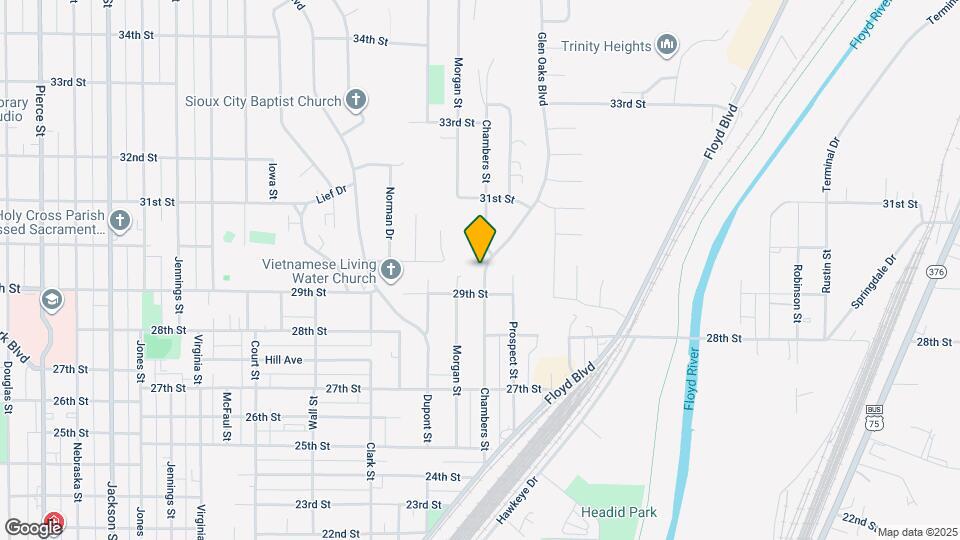 Chambers Map and Location Details