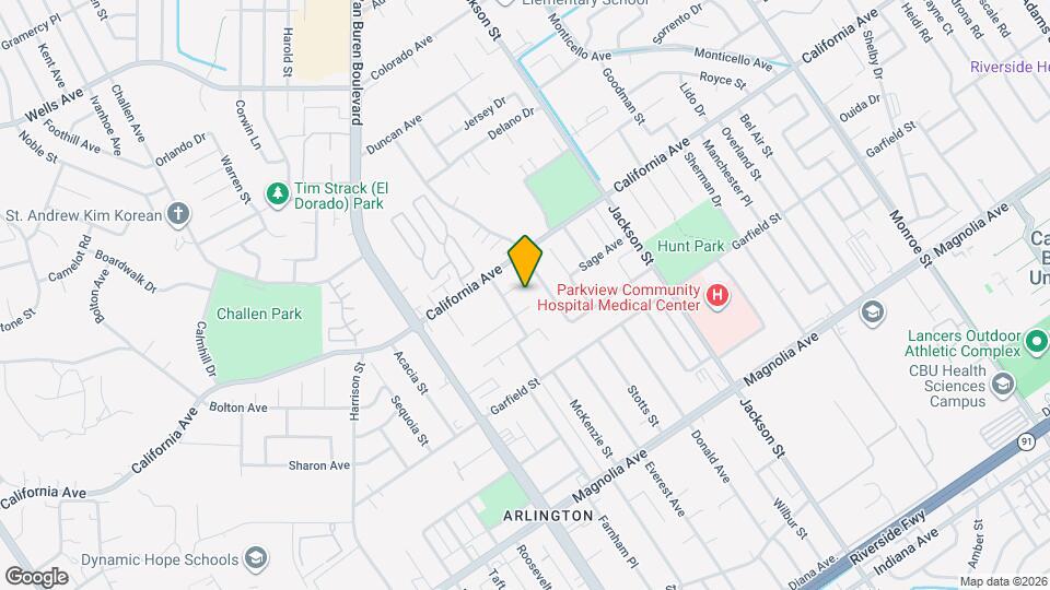 9321 Sage Ave Map and Location Details