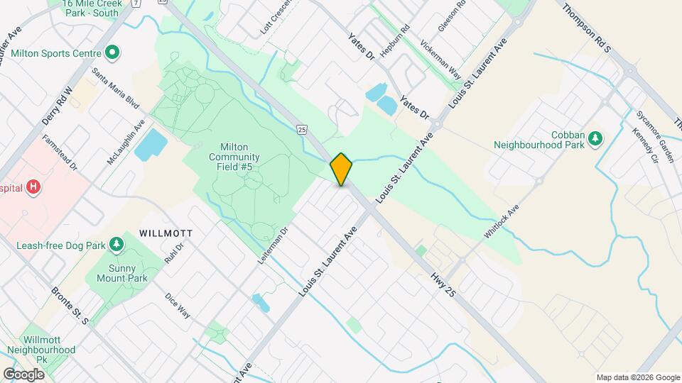 603 Attenborough Terrace Map and Location Details