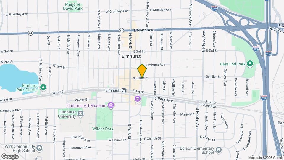 Elmhurst Place Apartments Map and Location Details