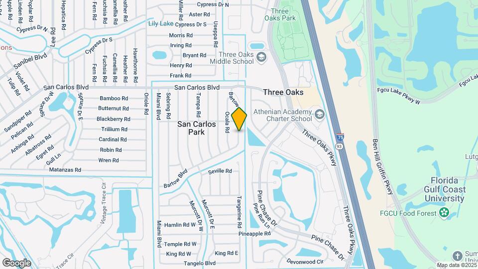 18597 Bartow Blvd Mapa y Detalles de la Ubicación