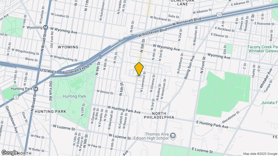 4425 N 5th St Map and Location Details