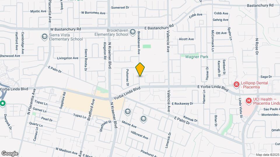 1526 Brookhaven Ave Map and Location Details