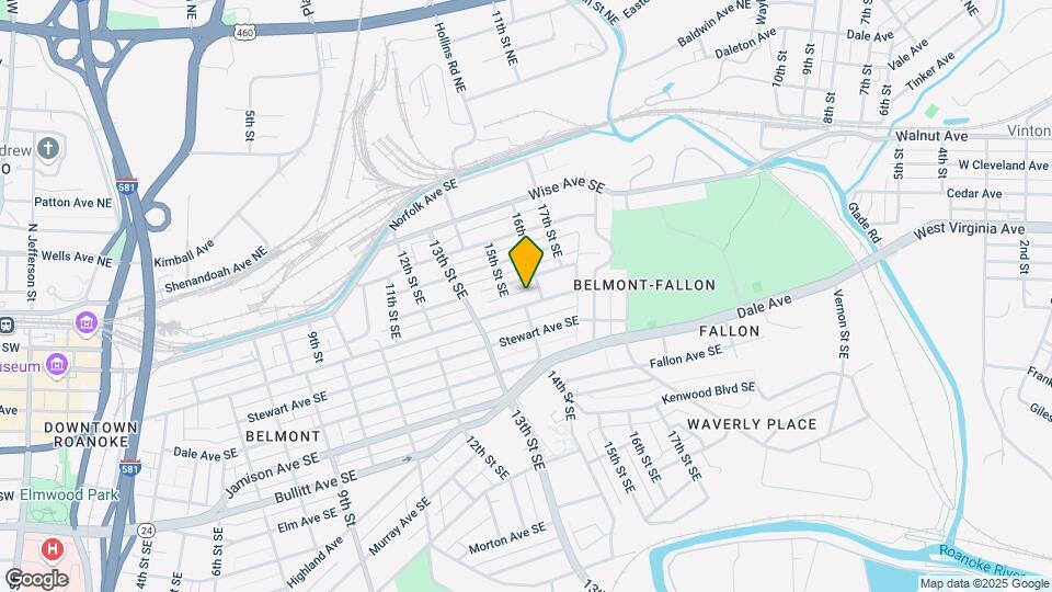 1518 Tazewell Ave SE Map and Location Details