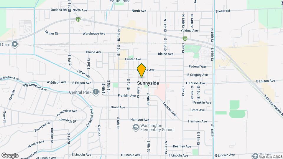 804 E Edison Ave, Unit Short Term Suite Map and Location Details