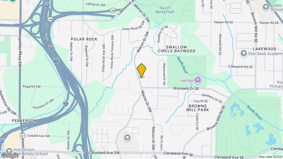 2362 Macon Dr SW Mapa y Detalles de la Ubicación