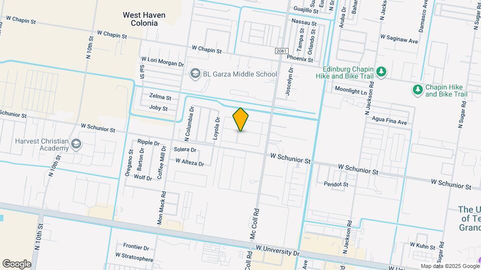 3012 W Sandlewood St Map and Location Details