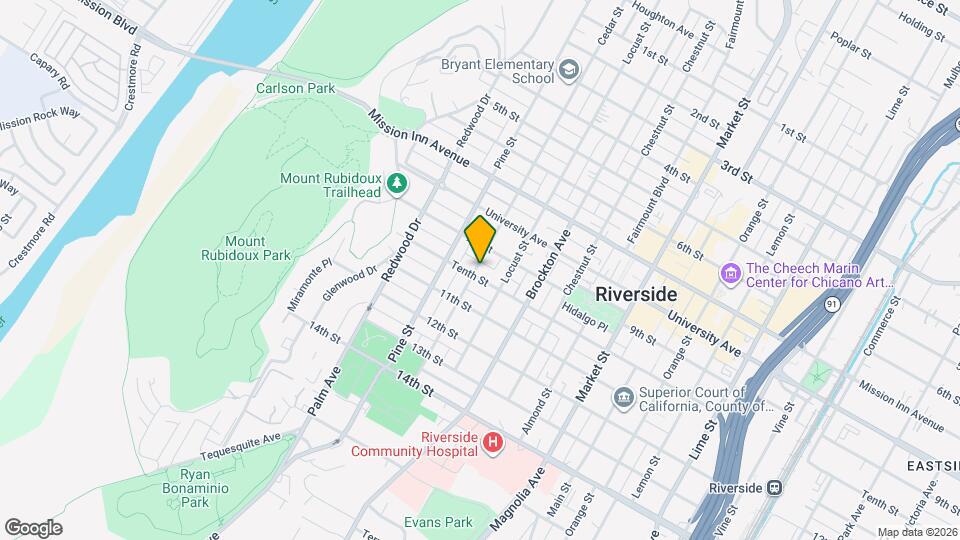 3980 Cedar St Map and Location Details