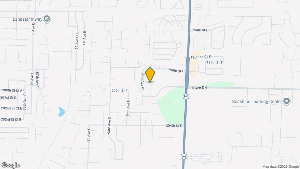 19922 98th Ave E Mapa y Detalles de la Ubicación