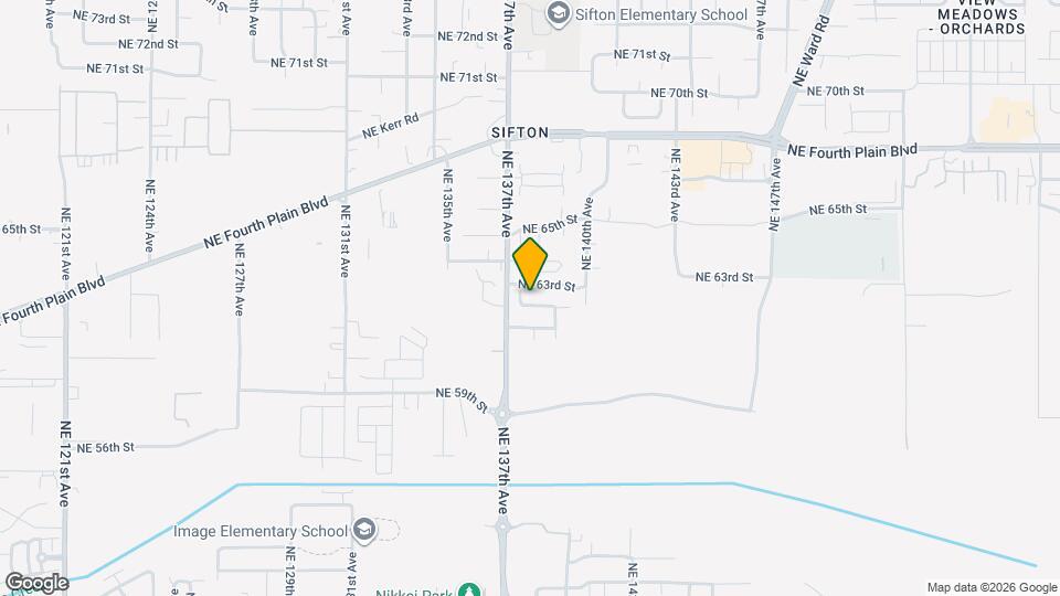 13806 NE 62nd St Map and Location Details