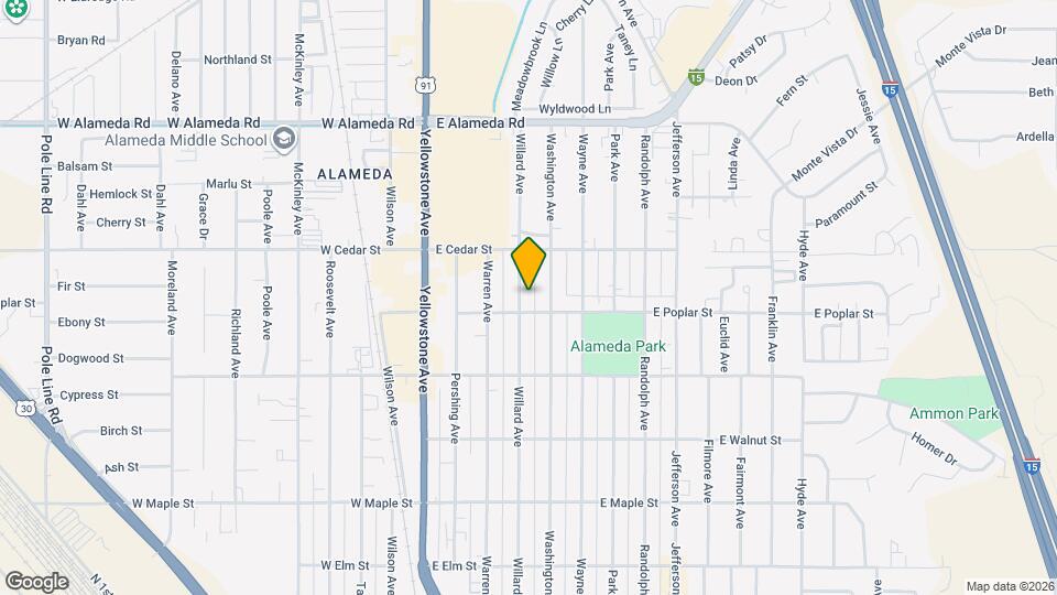 622 Willard Ave Map and Location Details