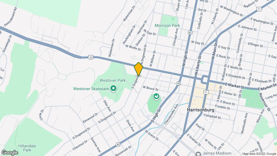 541 W Water St Map and Location Details