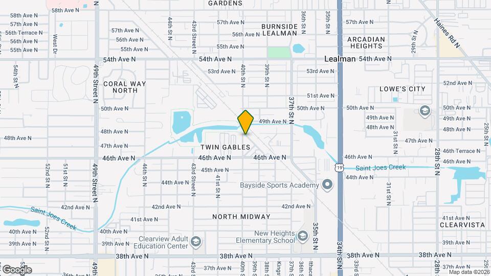 4631 40th St N, Unit Unit #4 Map and Location Details