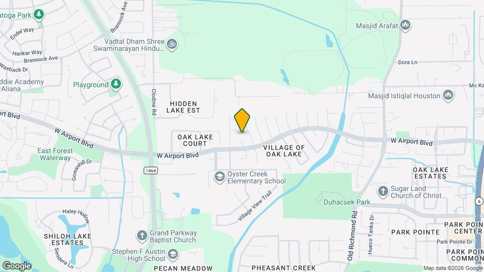 16307 Hidden Gate Ct Map and Location Details