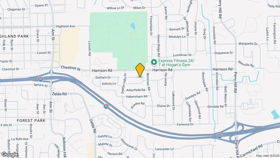 3346 Bedford Ln Map and Location Details