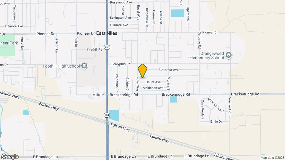 8516 Haupt Ave Mapa y Detalles de la Ubicación