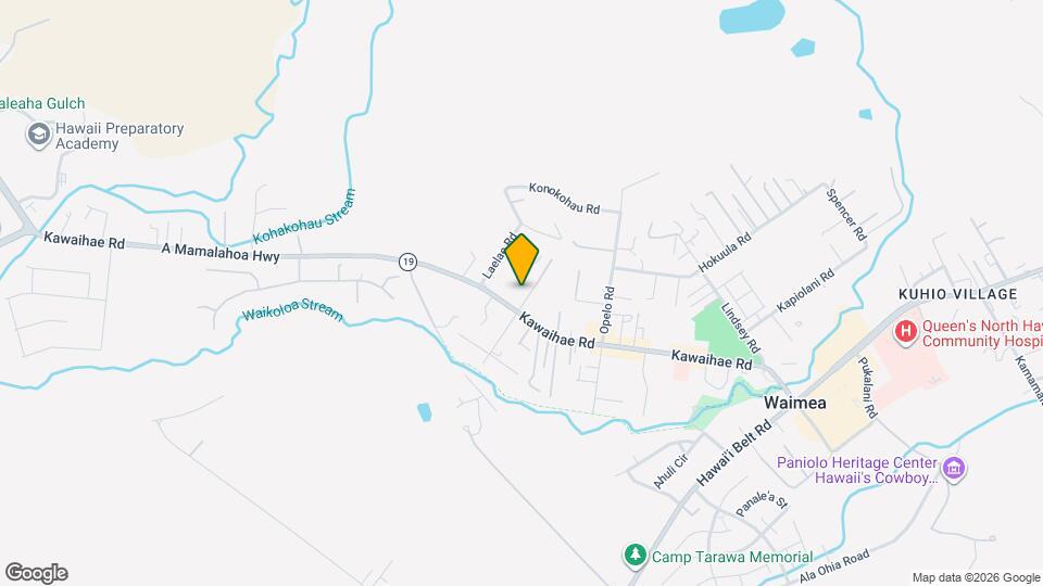 65-1225 Puu Opelu Rd, Unit #C Mapa y Detalles de la Ubicación