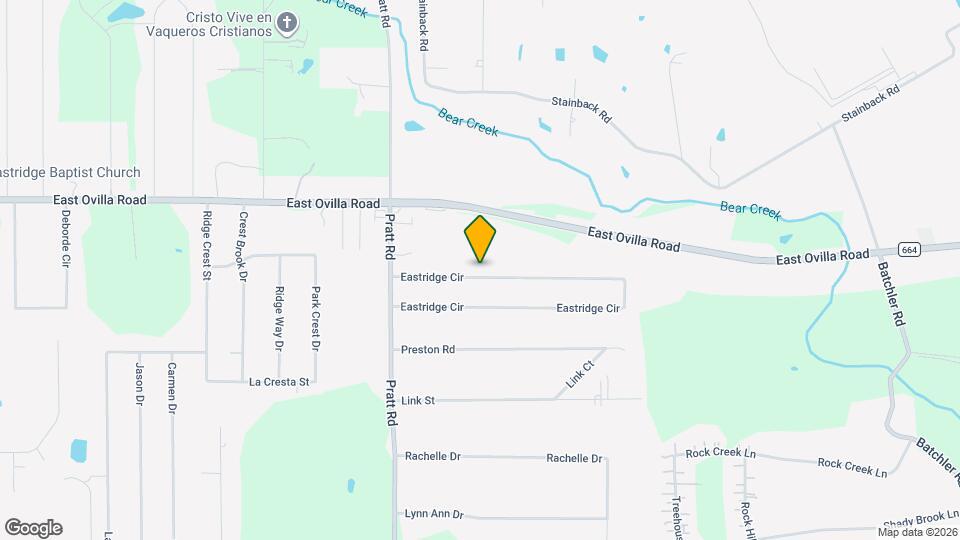 1028 Eastridge Cir Map and Location Details