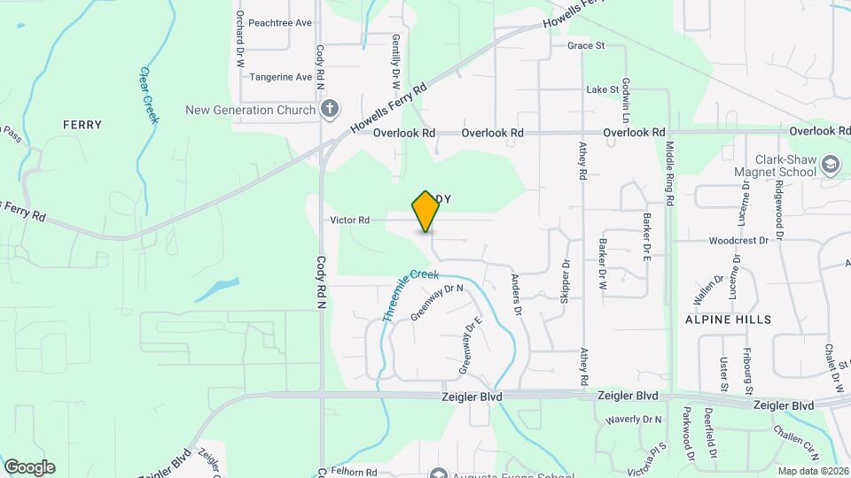 1263 Amelia Ave Map and Location Details