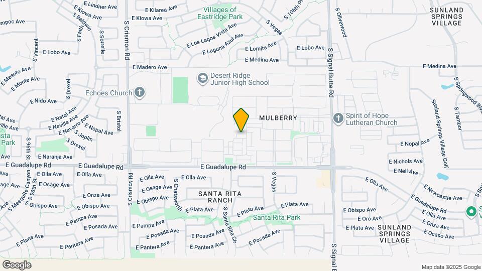 10428 E Nopal Ave Map and Location Details