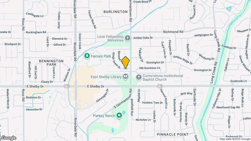 7202 Peppermill Ln Map and Location Details