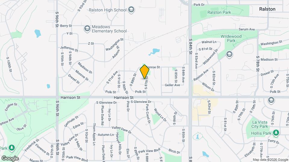 6718 S 87th St Mapa y Detalles de la Ubicación