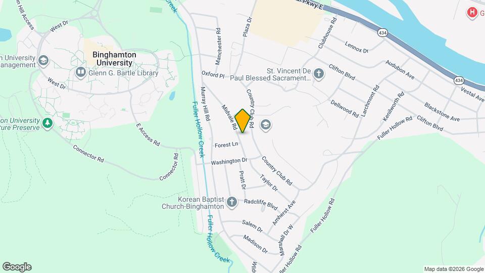 617 Midvale Rd Map and Location Details