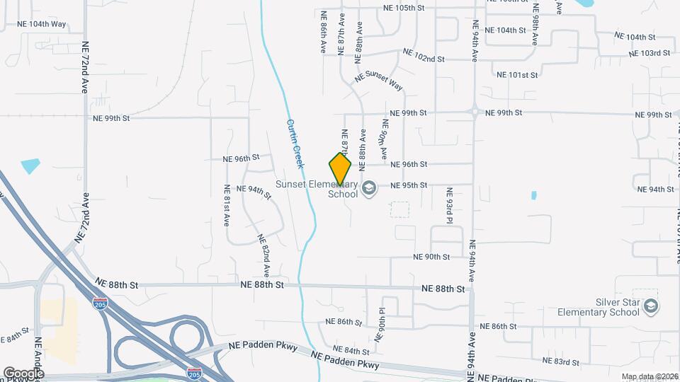 9402 NE 87th Ct Map and Location Details