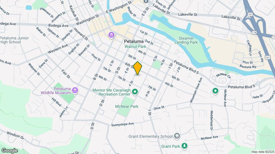 623 F St Map and Location Details