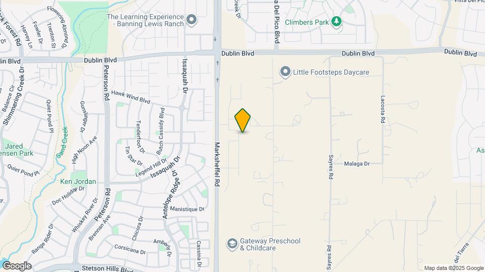 6201 Anders Ridge Ln Mapa y Detalles de la Ubicación