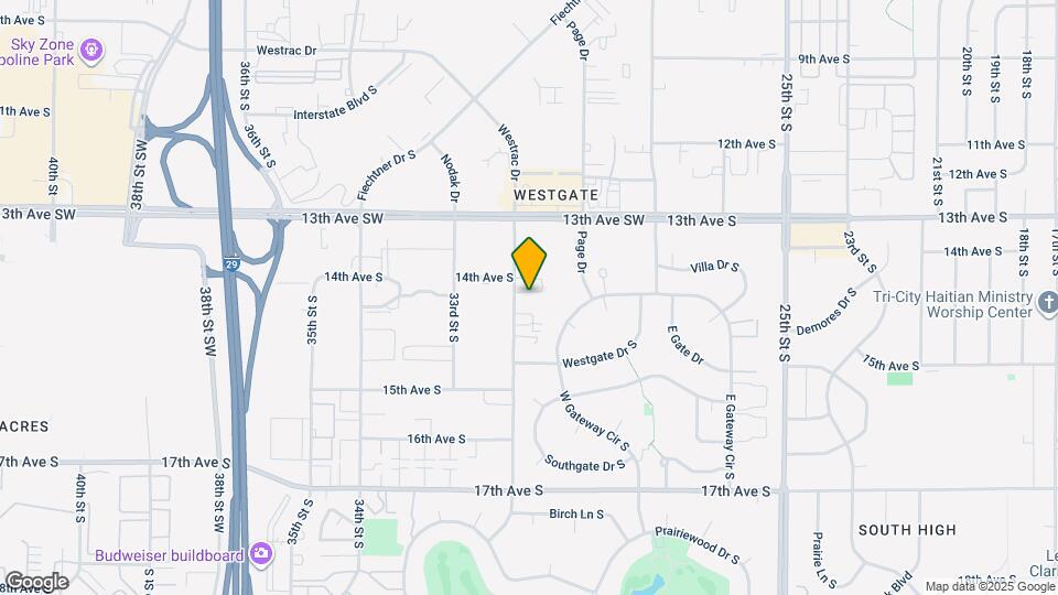 1360 32nd St South Map and Location Details