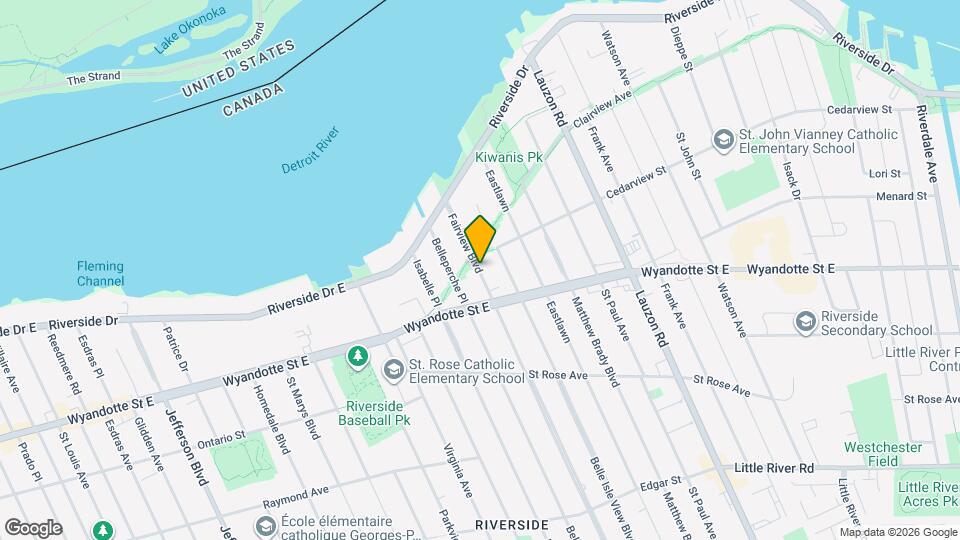 480 Fairview Blvd Mapa y Detalles de la Ubicación