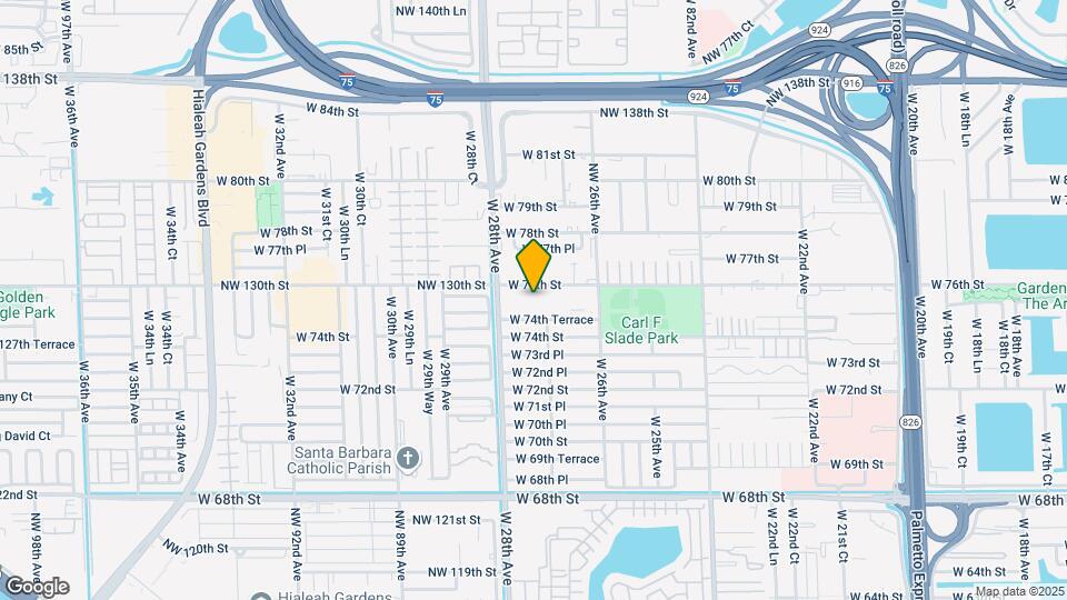 2660 W 76th St Map and Location Details