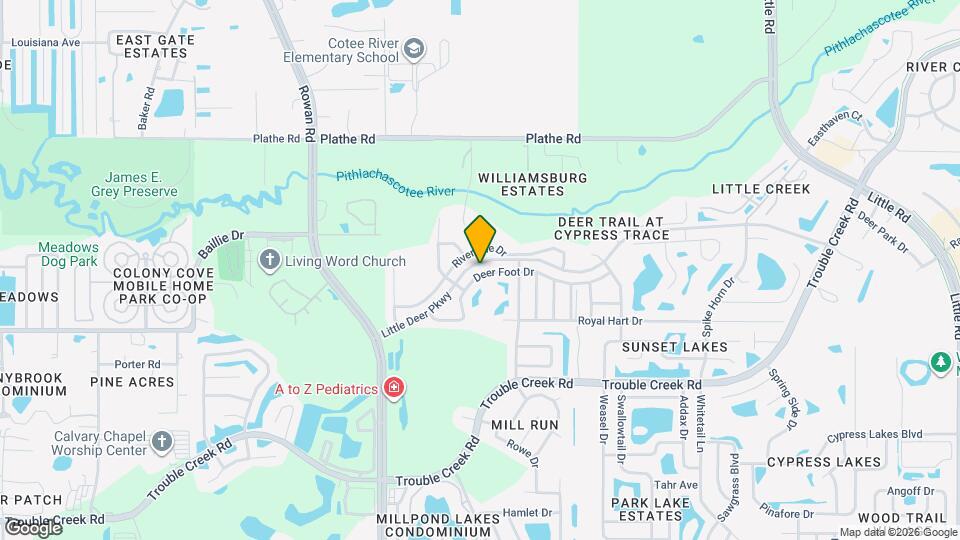 7735 Deer Foot Dr Map and Location Details