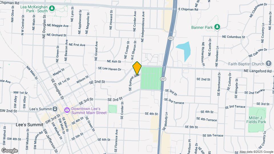 709 SE Summit Ave Map and Location Details