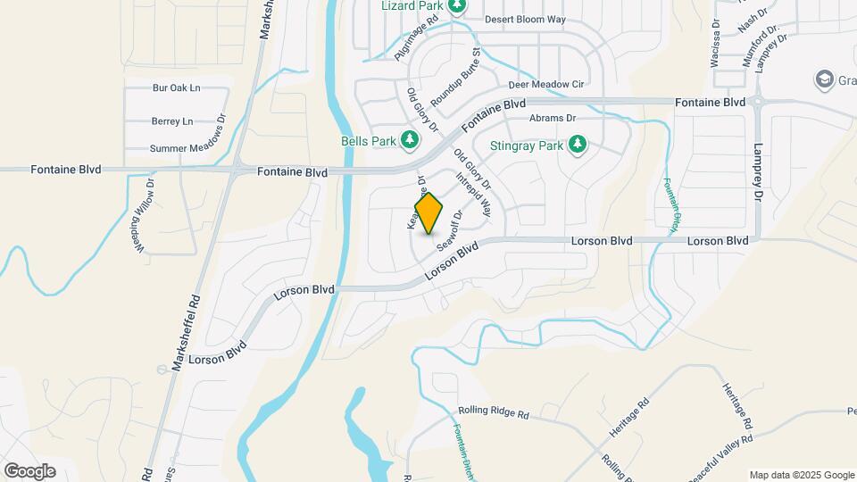 10085 Thunderbolt Trail Mapa y Detalles de la Ubicación