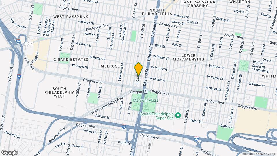 1426 W Shunk St Map and Location Details
