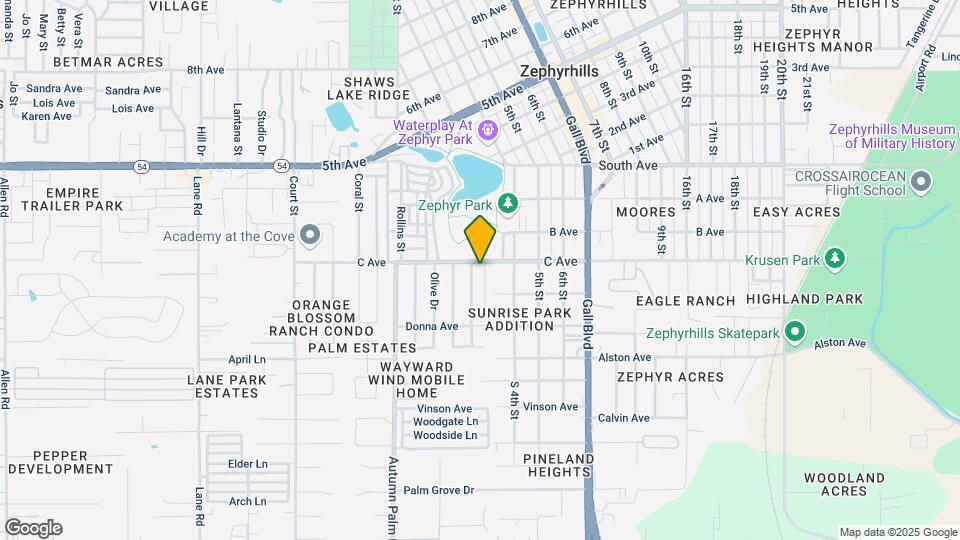 4616 Funk St Map and Location Details