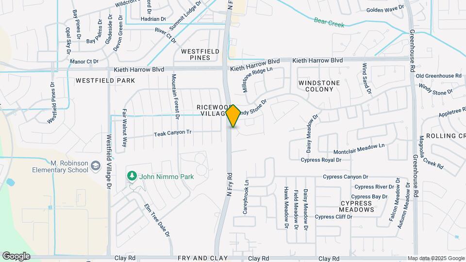 20107 Parkstone Bend Ln Map and Location Details