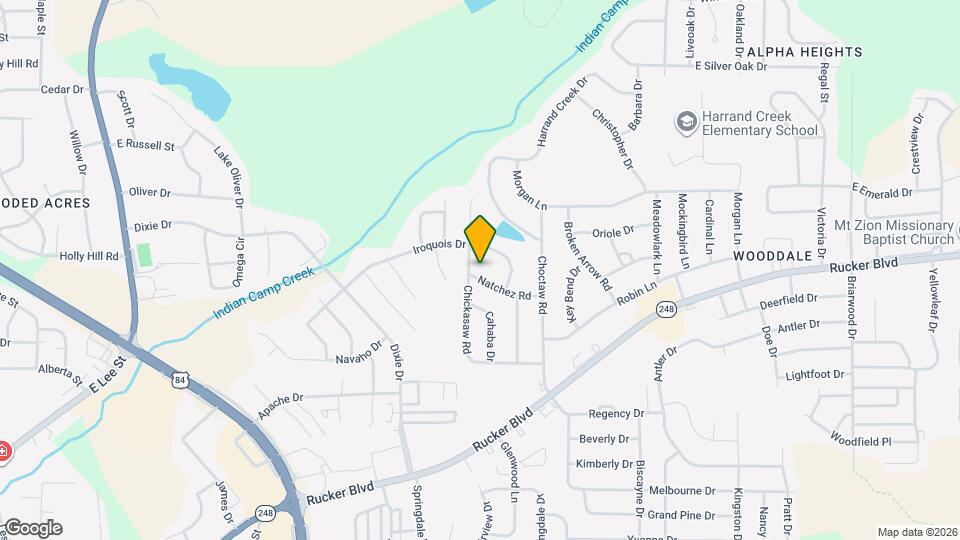 304 Natchez Rd Map and Location Details