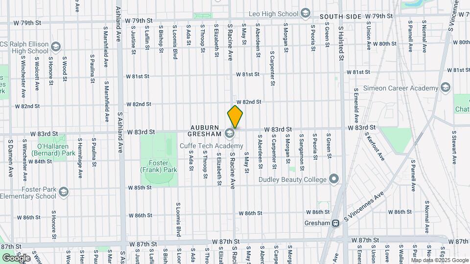 1155 W 83rd St Mapa y Detalles de la Ubicación