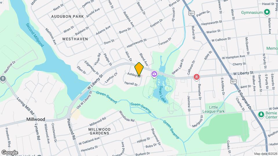 4 Ashley St Map and Location Details