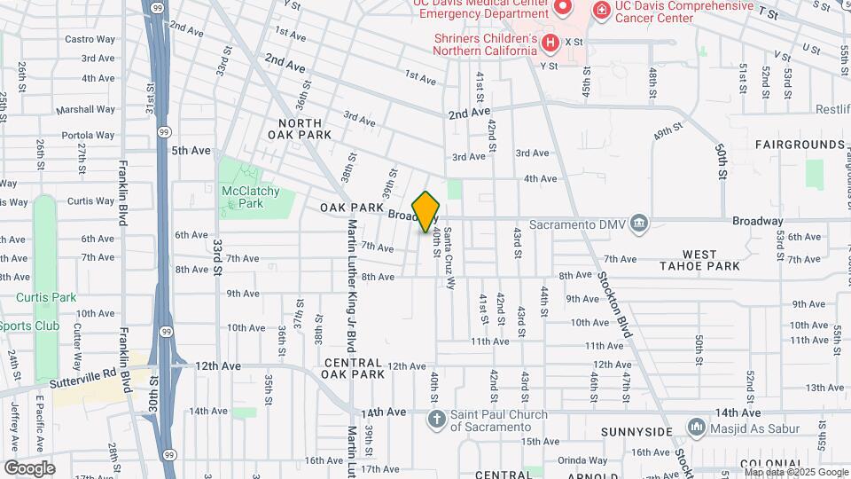 3107 San Carlos Wy Map and Location Details