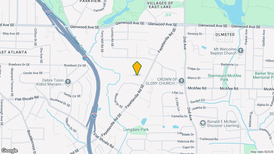 1795 Fayetteville Ct SE Map and Location Details