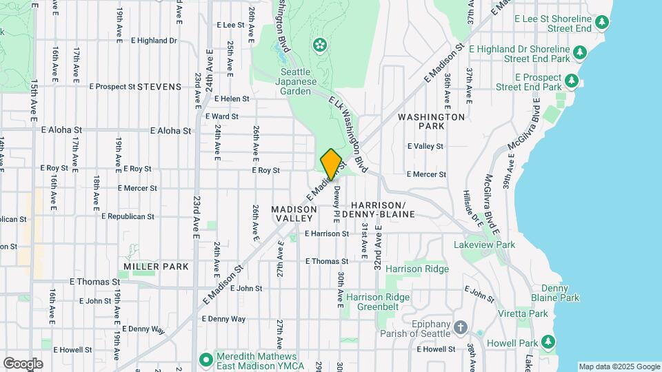 Madison Park Place Map and Location Details