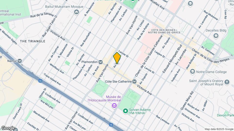 4740 Linton Av Map and Location Details
