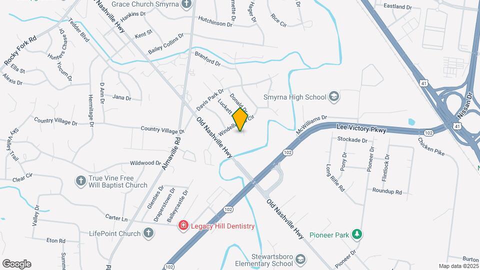 104 Shirley Ct Map and Location Details