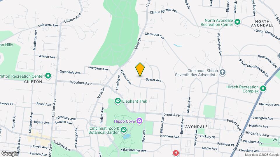 3619 Norwich Ave Mapa y Detalles de la Ubicación