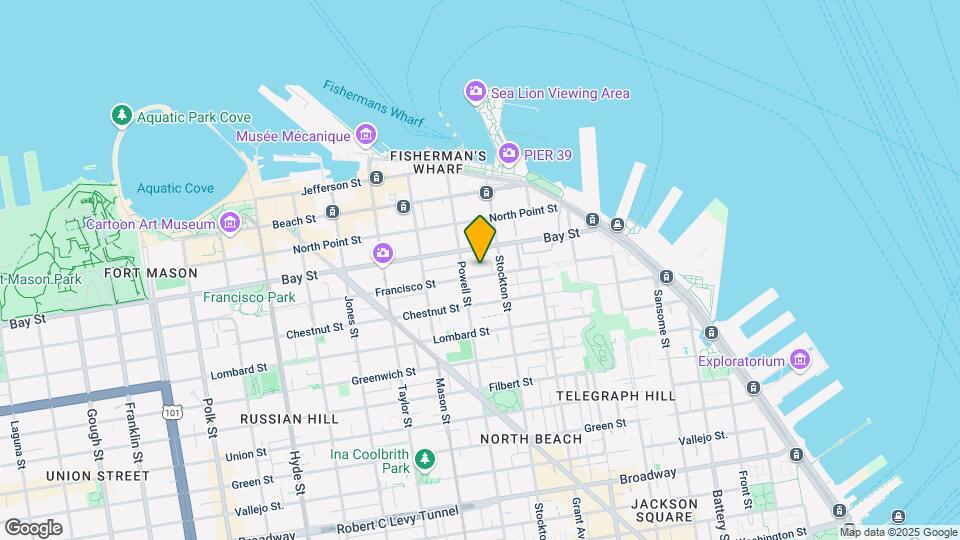 350 Francisco St Mapa y Detalles de la Ubicación